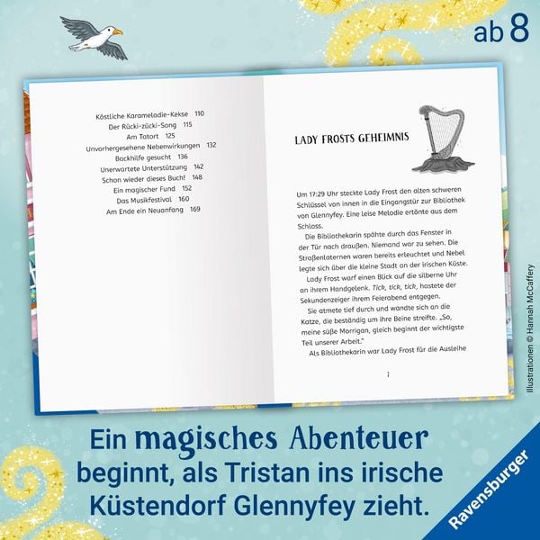 Produktbild: Magic Music, Band 1 - Der r&auml;tselhafte R&uuml;ckw&auml;rtszauber
