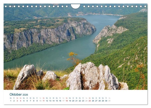 Produktbild: Quer durch Serbien (Wandkalender 2026 DIN A4 quer), CALVENDO Monatskalender