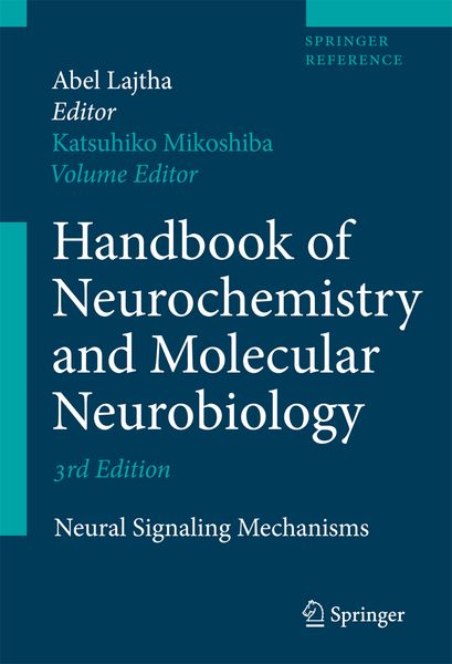 Produktbild: Handbook of Neurochemistry and Molecular Neurobiology