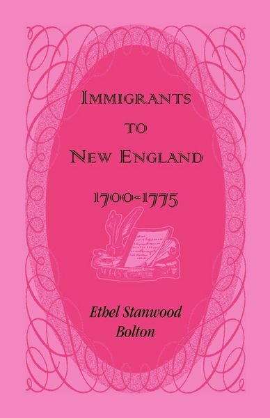 Produktbild: Immigrants to New England, 1700-1775
