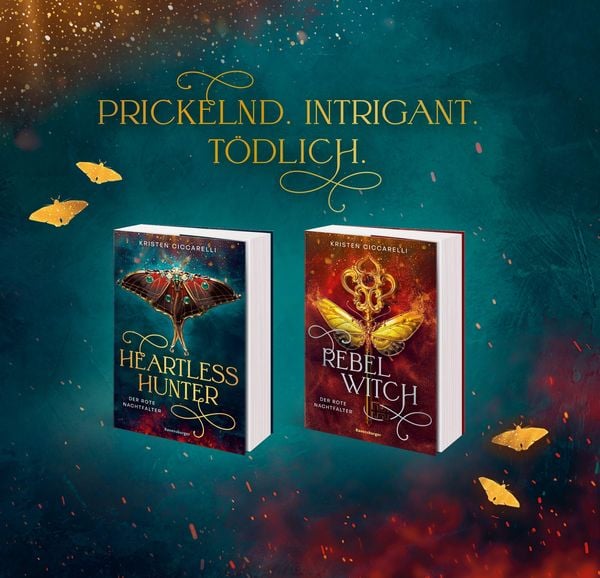 Produktbild: Heartless Hunter. Der rote Nachtfalter, Band 1