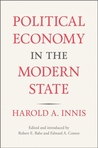 Produktbild: Political Economy in the Modern State