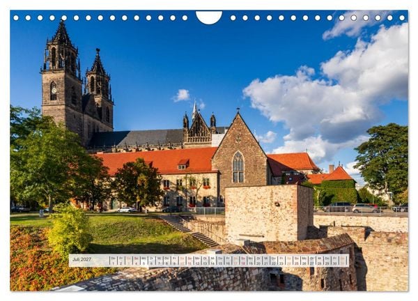 Produktbild: Sch&ouml;nes Magdeburg (Wandkalender 2027 DIN A4 quer), CALVENDO Monatskalender