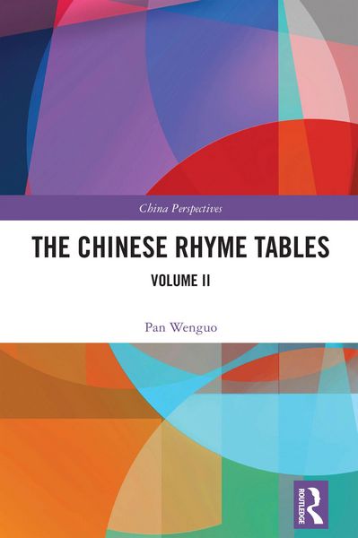 Produktbild: The Chinese Rhyme Tables