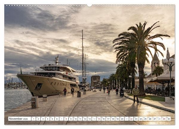 Produktbild: Kroatien - Welterbe Trogir (Wandkalender 2026 DIN A2 quer), CALVENDO Monatskalender