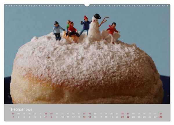 Produktbild: Das zweite Leben von Miniatur-Figuren (Wandkalender 2026 DIN A2 quer), CALVENDO Monatskalender