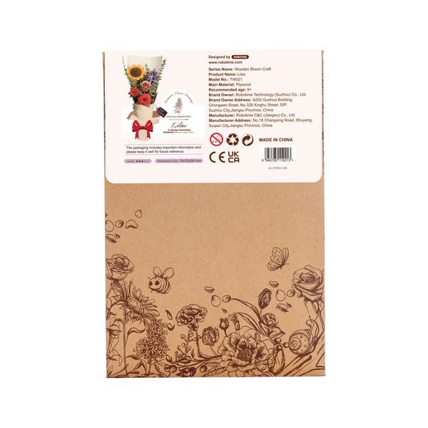 Produktbild: Book Nook DIY Blume Flieder