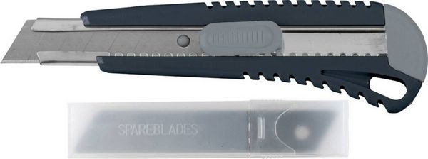 Produktbild: Kwb 026691 Hobby Abbrechklingenmesser-Set mit 5 Ersatzklingen, 18mm 1St.