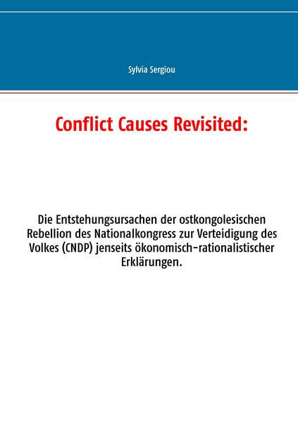 Produktbild: Conflict Causes Revisited: