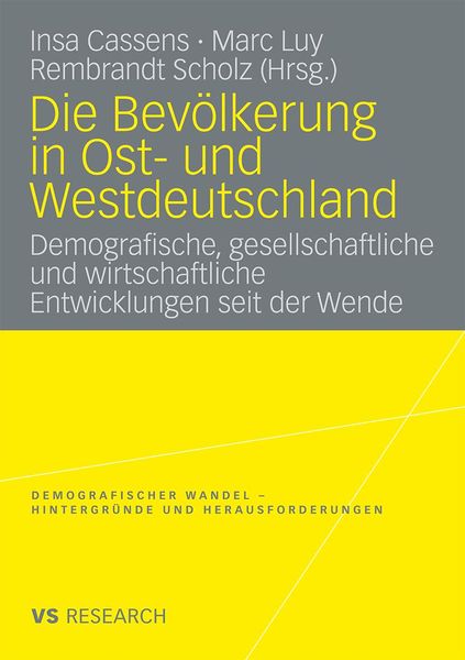 Produktbild: Die Bev&ouml;lkerung in Ost- und Westdeutschland