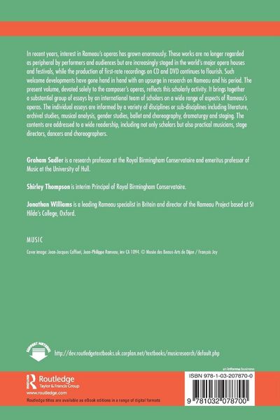Produktbild: The Operas of Rameau