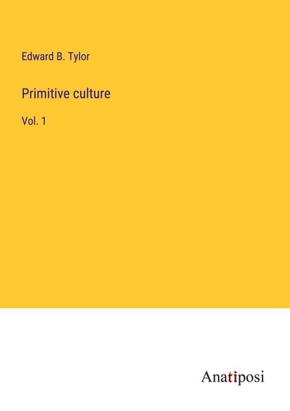 Produktbild: Primitive culture