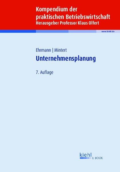 Produktbild: Kompendium der praktischen Betriebswirtschaft: Unternehmensplanung