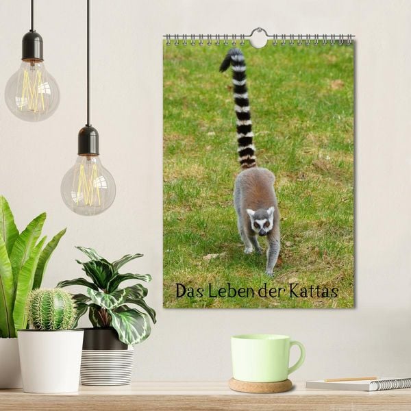 Produktbild: Das Leben der Kattas (Wandkalender 2026 DIN A4 hoch), CALVENDO Monatskalender