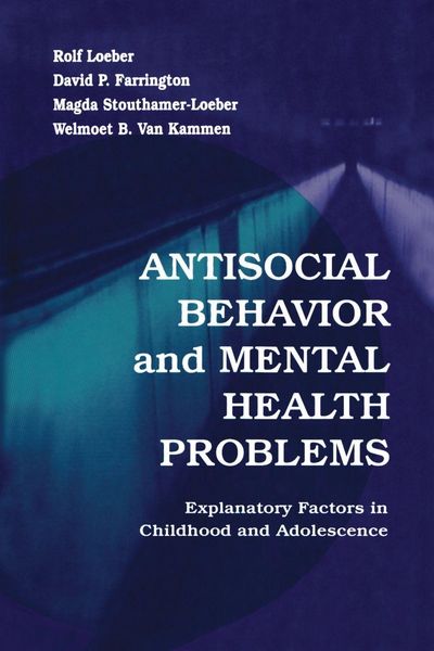 Produktbild: Antisocial Behavior and Mental Health Problems