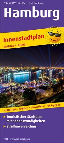 Hamburg Innenstadtplan