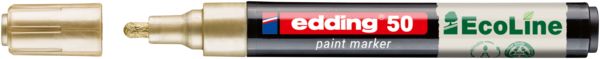 Produktbild: Edding 50 EcoLine 4-50-053 Lackmarker Gold 2 mm, 3mm