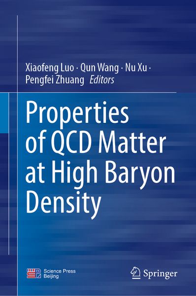 Produktbild: Properties of QCD Matter at High Baryon Density