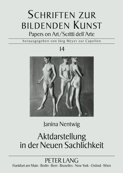 Produktbild: Aktdarstellung in der Neuen Sachlichkeit