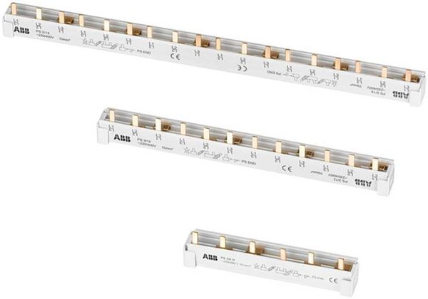 ABB 2CDL230001R1012 Phasenschiene Anzahl Reihen 3 3polig 10mm² 1St.