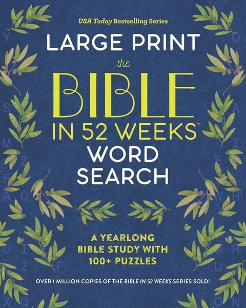 Produktbild: The Bible in 52 Weeks Word Search - Large Print