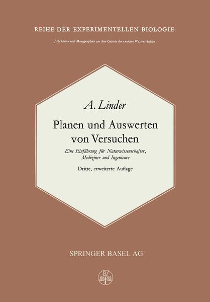 Produktbild: Planen und Auswerten von Versuchen