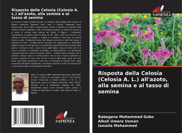 Produktbild: Risposta della Celosia (Celosia A. L.) all'azoto, alla semina e al tasso di semina