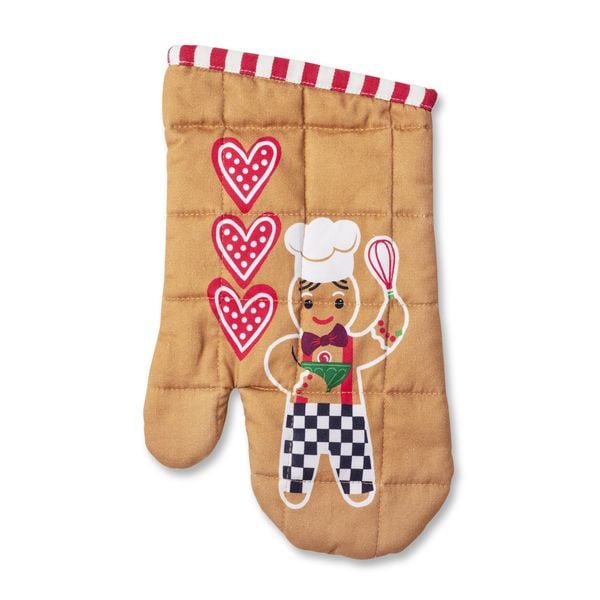 Ofenhandschuh "Lebkuchenmännchen"