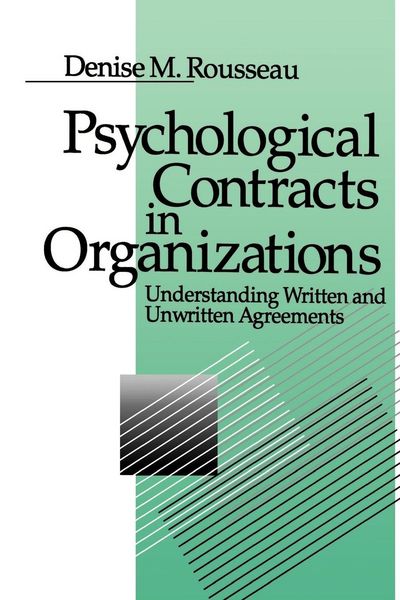 Produktbild: Psychological Contracts in Organizations