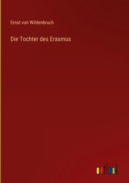 Produktbild: Die Tochter des Erasmus