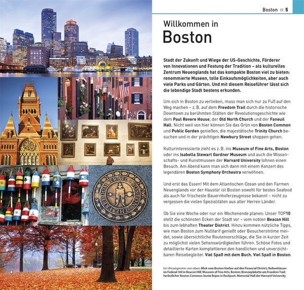 Produktbild: TOP10 Reisef&uuml;hrer Boston