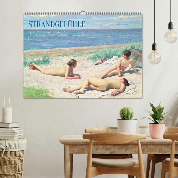 Produktbild: Strandgef&uuml;hle (Wandkalender 2026 DIN A2 quer), CALVENDO Monatskalender