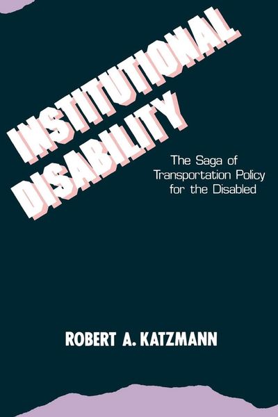 Produktbild: Institutional Disability