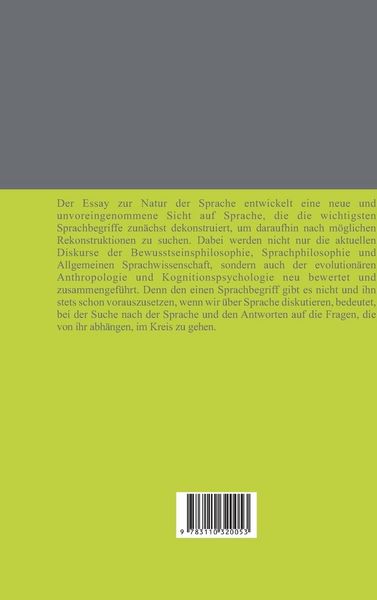 Produktbild: Sprache, Bewusstsein, Normativit&auml;t