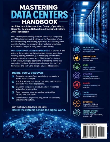 Produktbild: MASTERING DATA CENTERS HANDBOOK