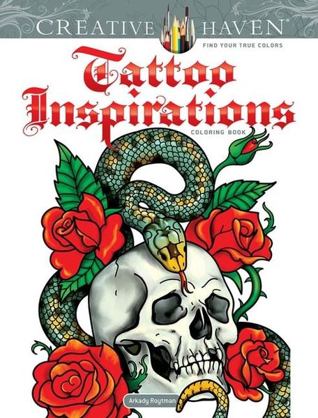 Produktbild: Creative Haven Tattoo Inspirations Coloring Book