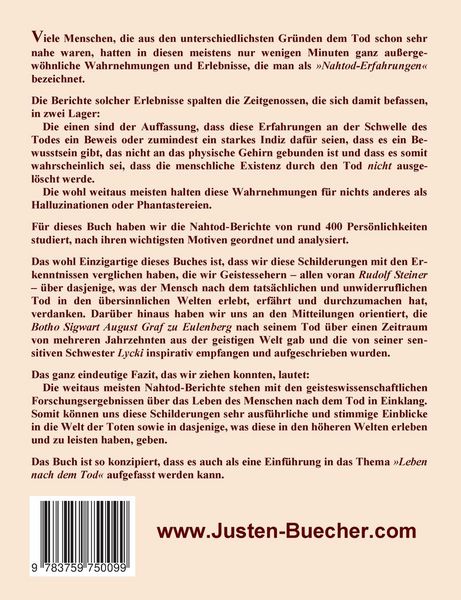 Produktbild: Blick hinter die Schwelle des Todes