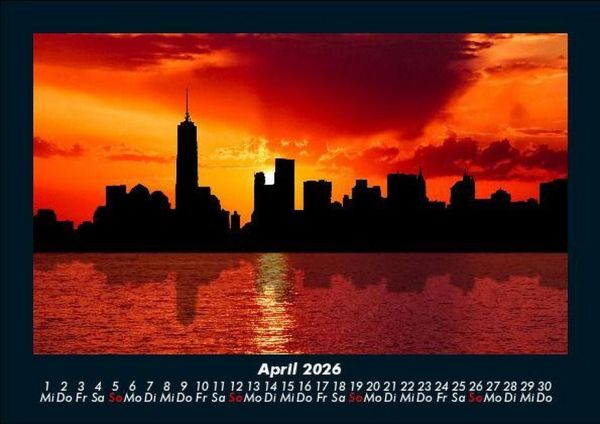 Produktbild: New York 2026 Fotokalender DIN A5