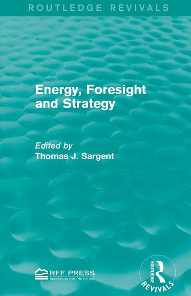 Produktbild: Energy, Foresight and Strategy