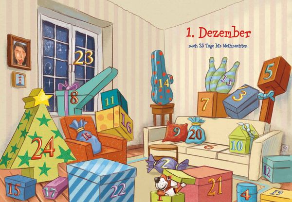 Produktbild: Drei Weihnachtsdetektive sind nicht zu bremsen. Ein Krimi-Adventskalender mit 24 Rätseln