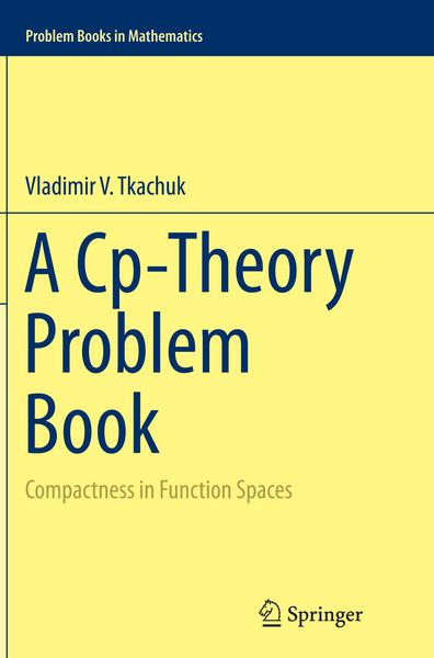 Produktbild: A Cp-Theory Problem Book