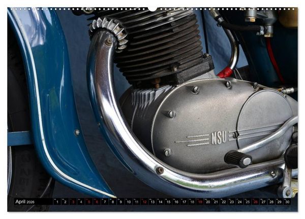 Produktbild: NSU Supermax (Wandkalender 2026 DIN A2 quer), CALVENDO Monatskalender