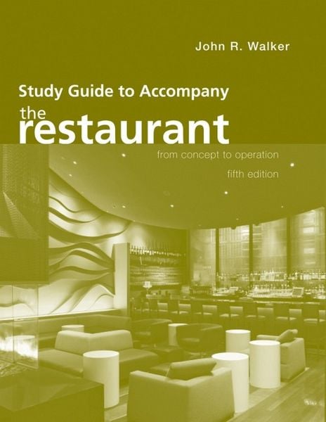 Produktbild: The Restaurant: From Concept to Operation