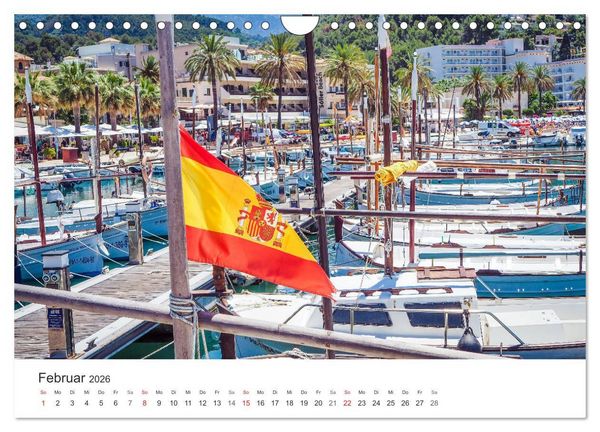 Produktbild: Mallorca, Mallorca (Wandkalender 2026 DIN A4 quer), CALVENDO Monatskalender