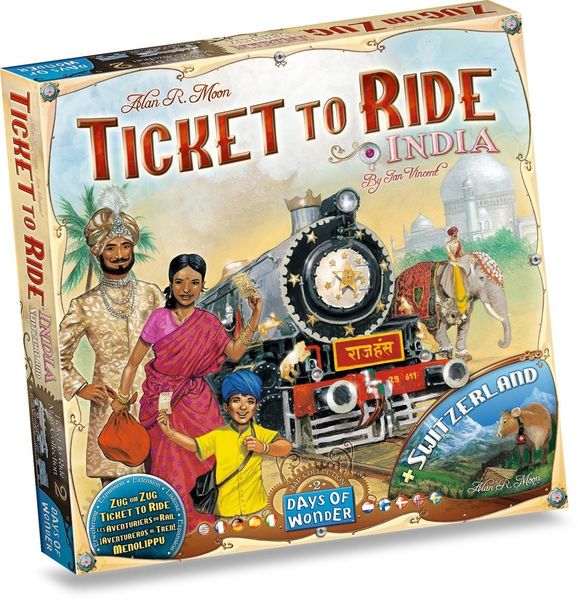 Produktbild: Ticket to Ride, India (Spiel-Zubeh&ouml;r)