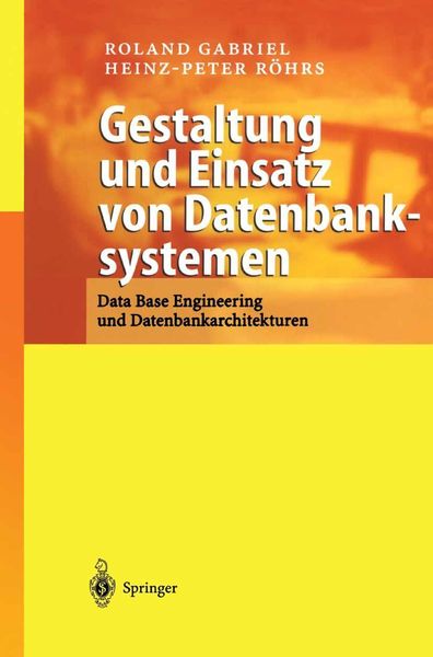 Produktbild: Gestaltung und Einsatz von Datenbanksystemen