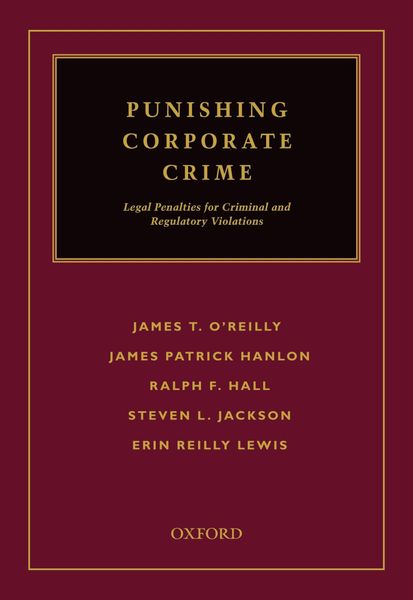 Produktbild: Punishing Corporate Crime