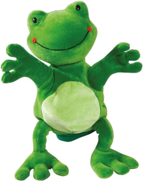 Handpuppe Frosch