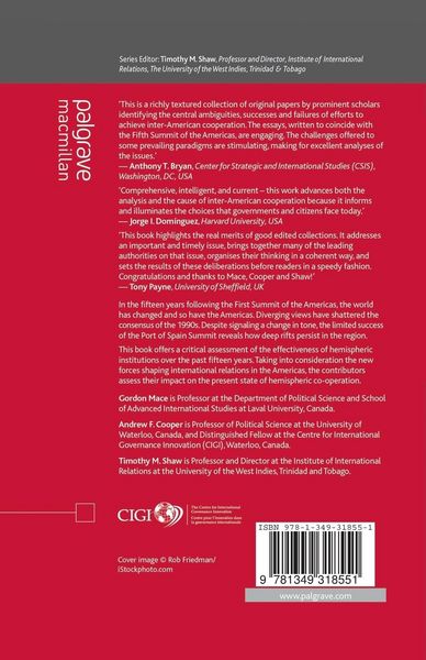 Produktbild: Inter-American Cooperation at a Crossroads