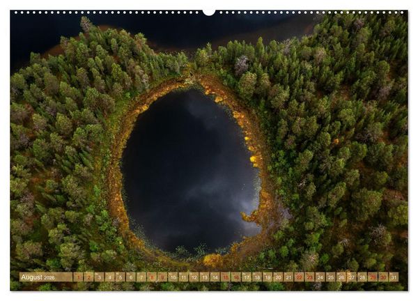 Produktbild: Wildes Finnland (Wandkalender 2026 DIN A2 quer), CALVENDO Monatskalender